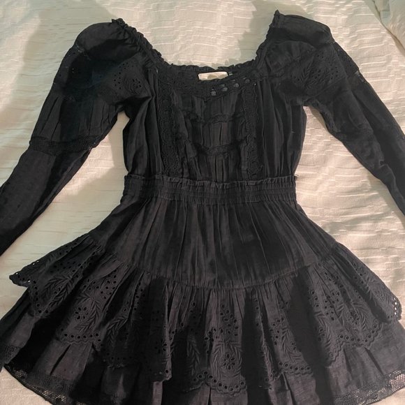 lace v neck bridesmaid dress Embroidered Lace Deep V-Neck A-line Irregular Bridesmaid Dress main image 1